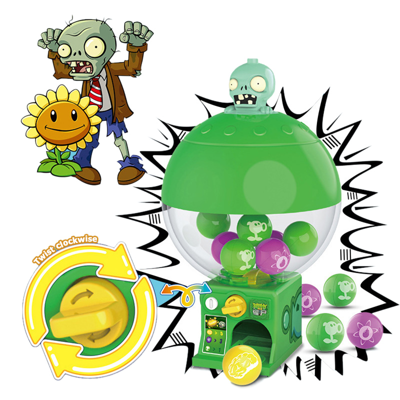 Plant Parent Vs Planta - Original Plants vs. Zombies Mini-Baustein-Kapselmaschine Kinderspielzeug